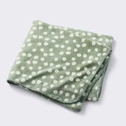 Plush Baby Blanket - Green Floral - Cloud Island™ -1st Step Store GUEST 990d1b37 e10c 4b06 acf6 2192262cb9bf