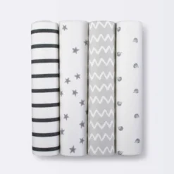 Flannel Baby Blankets Hedgehog 4pk - Cloud Island™ -1st Step Store GUEST a1079006 b9f0 4868 ba7a fbd1e4cd48af