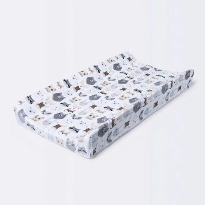 Plush Changing Pad Cover Woodland Animals - Cloud Island™ 5 Plush Changing Pad Cover Woodland Animals - Cloud Island™ - Image 3