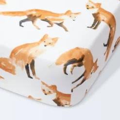 Crib Fitted Sheet - Cloud Island™ Foxes 11 Crib Fitted Sheet - Cloud Island™ Foxes -1st Step Store GUEST a60b276f d242 419b b814 2d19e6964a44