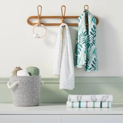 Flannel Baby Blanket - Cloud Island™ Green 4pk 3 Flannel Baby Blanket - Cloud Island™ Green 4pk