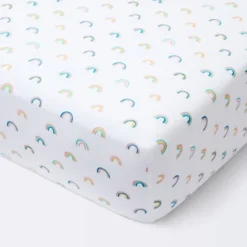 Fitted Crib Sheet Rainbows - Cloud Island™ 11 Fitted Crib Sheet Rainbows - Cloud Island™ -1st Step Store GUEST b34b893d 6d63 4aed 942d 0dc78135ccf1