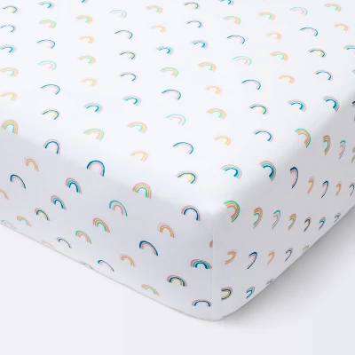 Fitted Crib Sheet Rainbows - Cloud Island™ 7 Fitted Crib Sheet Rainbows - Cloud Island™ - Image 5