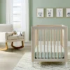 Fitted Crib Sheet - Cloud Island™ Mint Windowpane