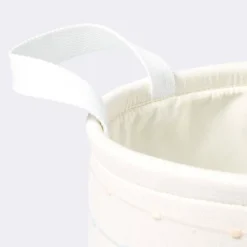 Medium Round Bin With Slub Stitching - Cream - Cloud Island™ -1st Step Store GUEST b58cb1cf 47ee 4f45 8d9f bedb76b3c240
