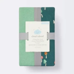 Fitted Jersey Play Yard Crib Sheet - Mushroom/Solid Green - 2pk - Cloud Island™ 8 Fitted Jersey Play Yard Crib Sheet - Mushroom/Solid Green - 2pk - Cloud Island™ -1st Step Store GUEST b9764904 d2c3 4282 9904 d6f8eafb57f3