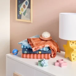 Flannel Baby Blankets - Space - 4pk - Cloud Island™