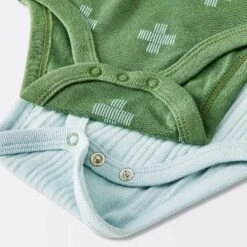 Baby Boys' 4pk Bear Short Sleeve Bodysuits - Cloud Island™ Ivory/Blue/Green -1st Step Store GUEST c215bf52 5853 432c be58 2159b1d81bd2