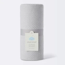 Seed Stitch Sweater Knit Baby Blanket - Gray - Cloud Island™ 7 Seed Stitch Sweater Knit Baby Blanket - Gray - Cloud Island™ -1st Step Store GUEST c46d3a9f a0d1 49c9 b801 2273bc1e5d10