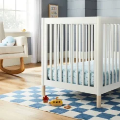 Cotton Fitted Crib Sheet - Whales - Cloud Island™