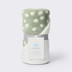 Plush Baby Blanket - Green Floral - Cloud Island™ -1st Step Store GUEST cbaceb43 112c 4c42 9e2f ca76f1af1601