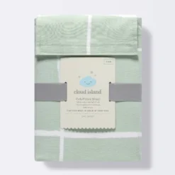 Fitted Crib Sheet - Cloud Island™ Mint Windowpane -1st Step Store GUEST cbc12d02 bfe1 469c 8ee6 aa8b3b9a518f