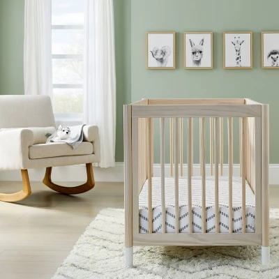 Fitted Jersey Crib Sheet - Cloud Island™ Gray Chevron And Solid White - 2pk 3 Fitted Jersey Crib Sheet - Cloud Island™ Gray Chevron And Solid White - 2pk