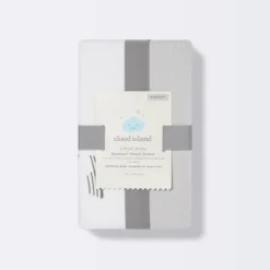 Jersey Bassinet Sheet 2pk - Cloud Island™ Two By Two Animals And Solid Gray -1st Step Store GUEST ce737128 cd50 4279 9ae6 dd39dfbb5f41
