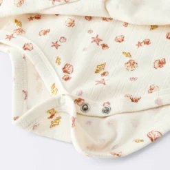 Baby Girls' Costal Ribbed Romper - Cloud Island™ White -1st Step Store GUEST d1c95d2d 4579 4cf2 b951 80bca9da385e