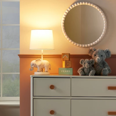 Plush Elephant Table Lamp Includes LED Light Bulb - Cloud Island™ 4 Plush Elephant Table Lamp Includes LED Light Bulb - Cloud Island™ - Image 2
