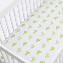 Fitted Crib Sheet Cactus - Cloud Island™ - White -1st Step Store GUEST d582db92 e198 4ca3 b162 a9cde4952306