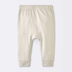 Baby 3pk Cotton Jogger Pants - Cloud Island™ Gray