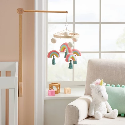 Rainbow Mobile Crib Toy - Cloud Island™ 3 Rainbow Mobile Crib Toy - Cloud Island™