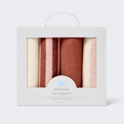 Flannel Baby Blankets - Warm Metallic - 4pk - Cloud Island™ 8 Flannel Baby Blankets - Warm Metallic - 4pk - Cloud Island™ -1st Step Store GUEST dea0672e a406 47d1 a047 2dc8467d77e5