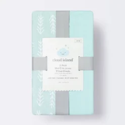 Fitted Mini Crib Sheet - Arrows/Mint - 2pk - Cloud Island™ -1st Step Store GUEST e93a4d75 fb7e 4e3c bf2c 247e6e4e4770