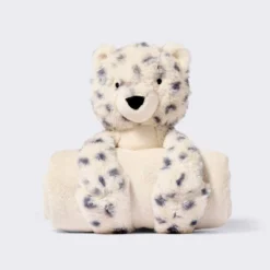Plush Blanket With Soft Toy - Cream Leopard - Cloud Island™ -1st Step Store GUEST eaf8d516 20c2 47cb 8f38 f1c9f1f7e86a