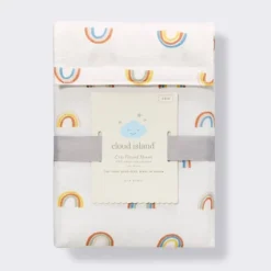Cotton Fitted Crib Sheet - Rainbows - Cloud Island™ -1st Step Store GUEST ef33736e a074 47b4 b701 7b5934c4c55c