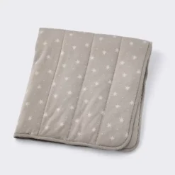 Rayon From Bamboo Jersey Quilted Blanket - Stars - Gray - Cloud Island™ -1st Step Store GUEST f8311638 665e 450c b731 f042c2cca835
