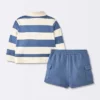 Baby Boys' 2pc Fox Striped Polo Shorts Set - Cloud Island™ Navy Blue -1st Step Store GUEST f91cd9a5 07cb 4ce0 b5cb 2da458f3021f