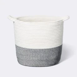 Coiled Rope Bin With Color Band - Cloud Island™ 9 Coiled Rope Bin With Color Band - Cloud Island™ -1st Step Store GUEST faa0ff24 8055 43a2 9518 6509e681fd98